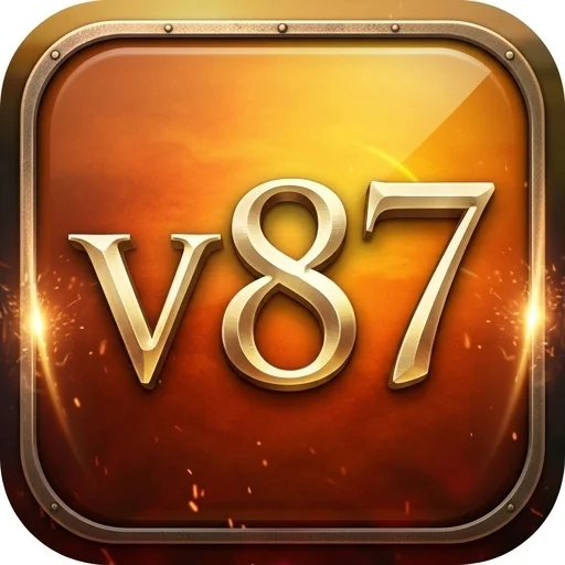 v87 Logo - Resmi